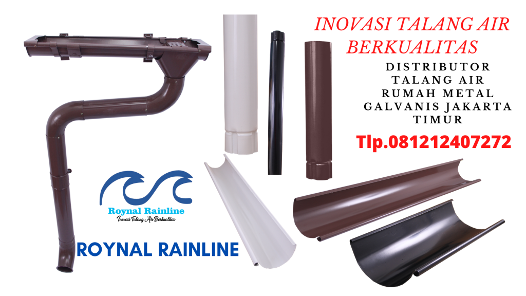 Jual Talang Air Rumah Metal Galvanis Utan Kayu