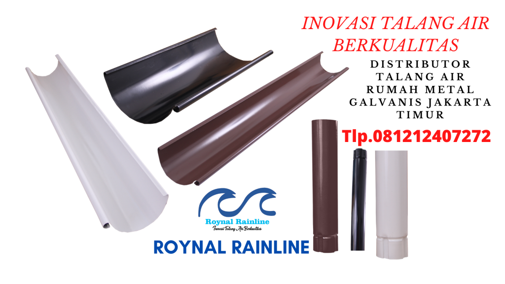 Jual Talang Air Rumah Metal Galvanis Pasar Rebo