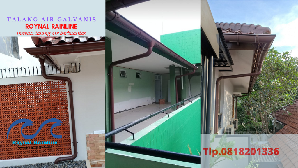 Jual Talang Air Metal Galvanis Cipondoh