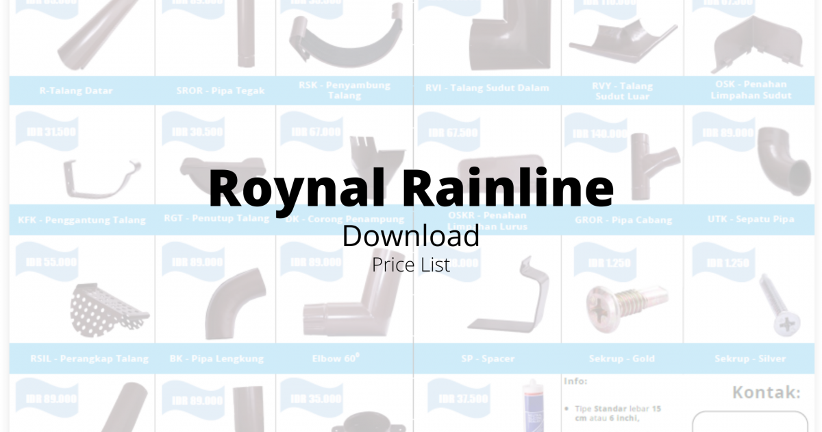 Roynal-Rainline-Download-Price-List