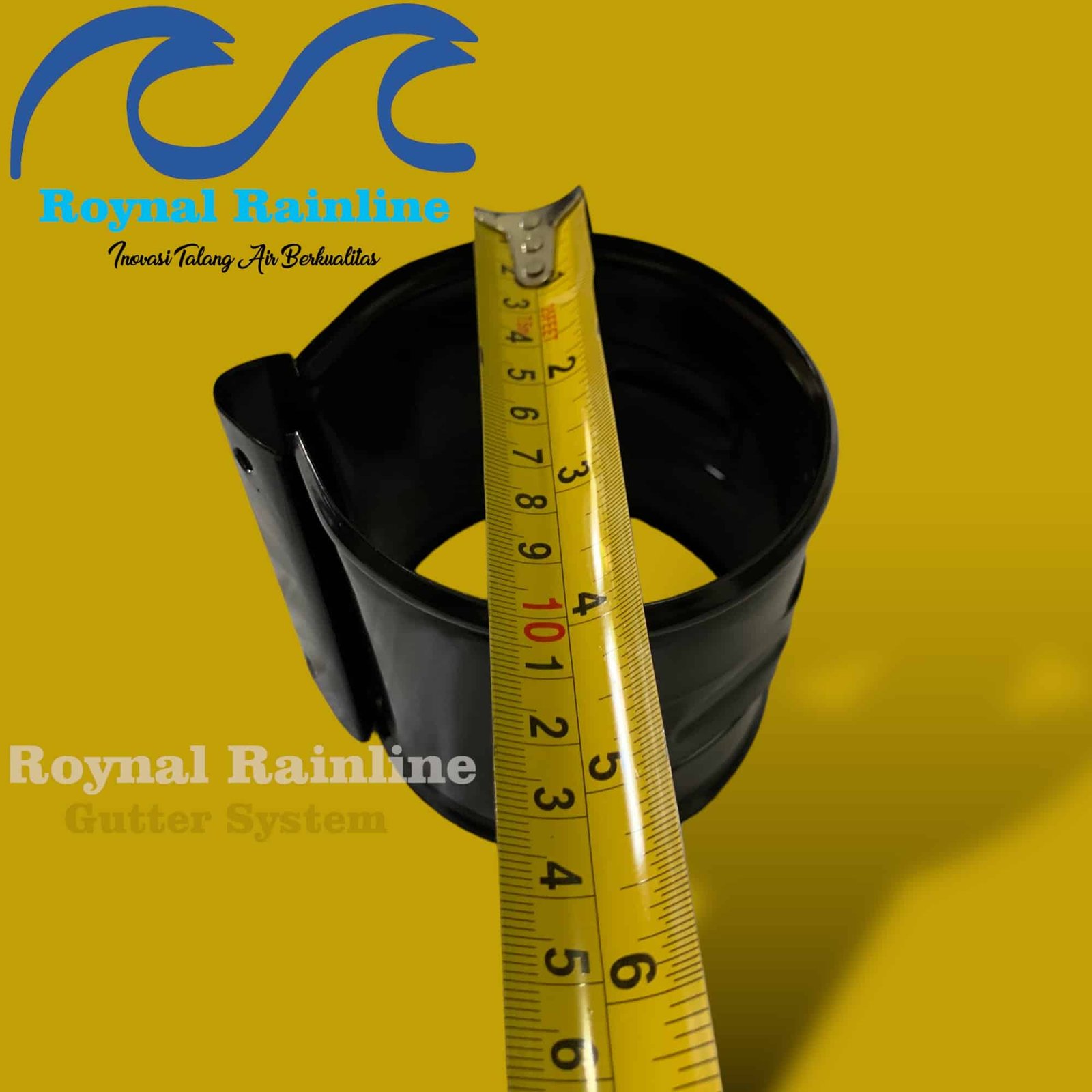 Roynal-RainLine-Product-Penahan-Pipa-Talang- Metal-Galvanis