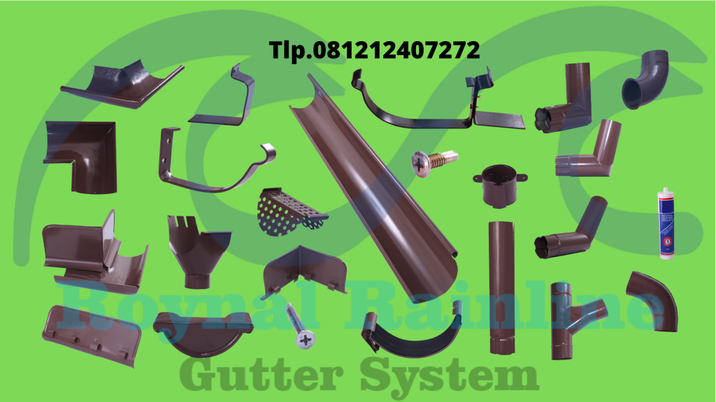 Jual Talang Air Rumah Metal Galvanis Rawa Barat