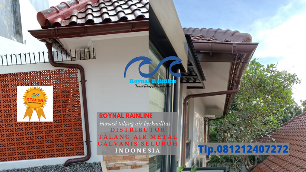 Penjualan Talang Air Metal Galvanis Medan