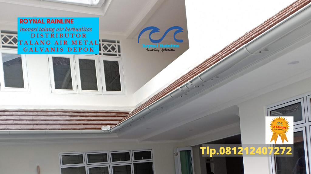 Jual Talang Air Metal Galvanis Depok