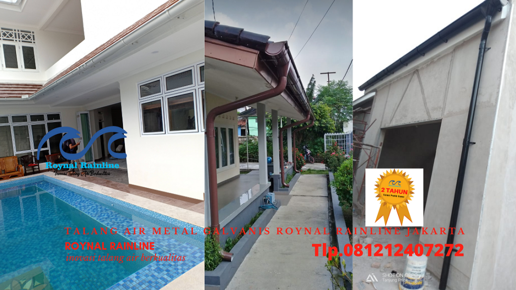 Jual Talang Air Metal Galvanis Jakarta