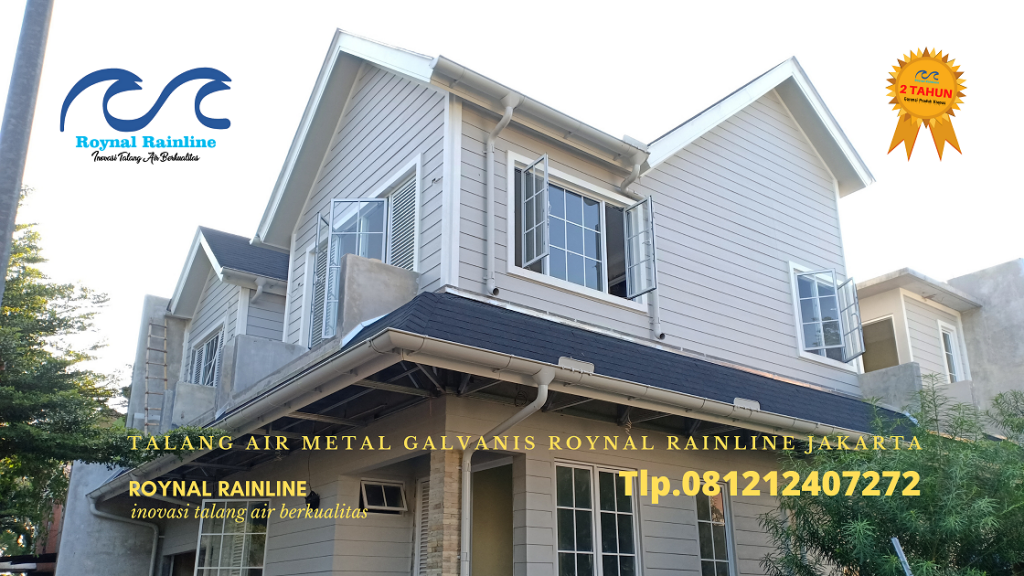 Jual Talang Air Rumah Metal Galvanis Melawai