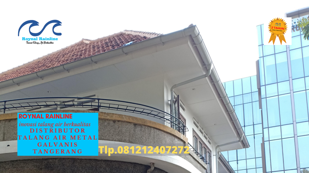 Jual Talang Air Metal Galvanis Pamulang