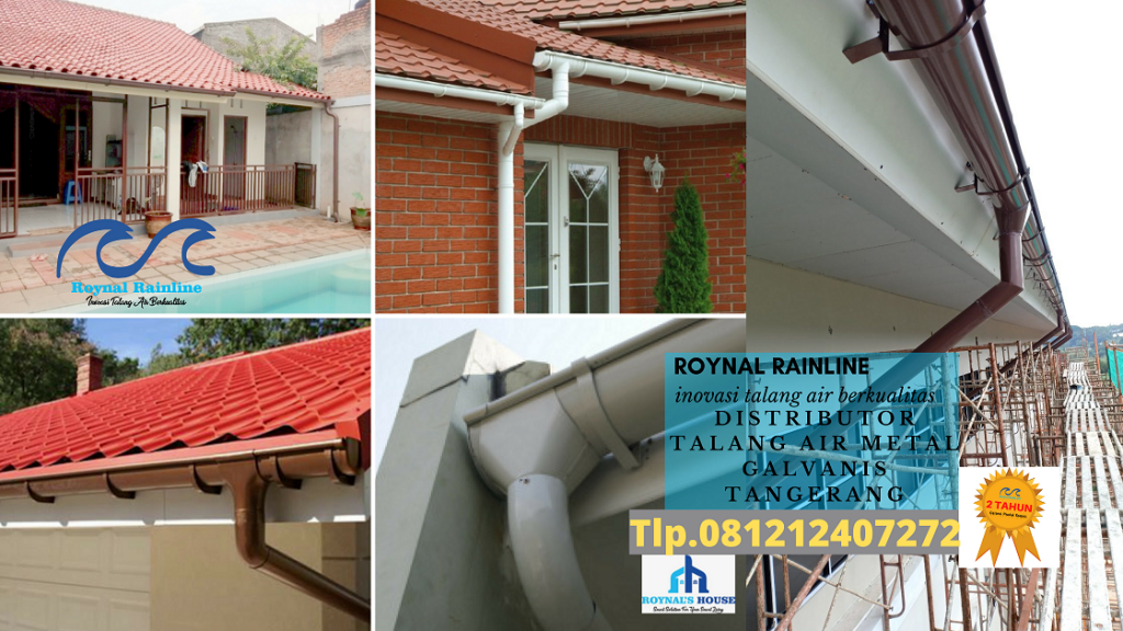 Jual Talang Air Metal Galvanis Pamulang