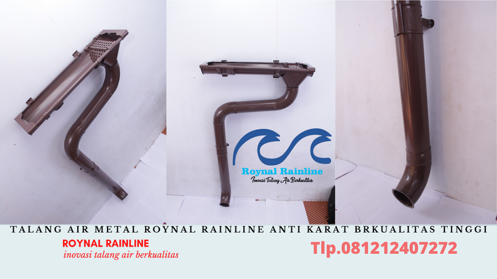 Jual Talang Air Metal Roynal Rainline