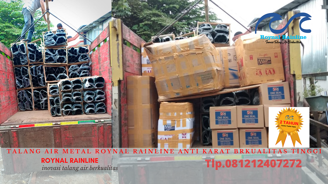 Jual Talang Air Metal Roynal Rainline 081212407272