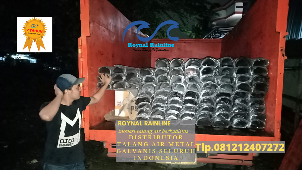 Penjualan Talang Air Metal Galvanis Medan