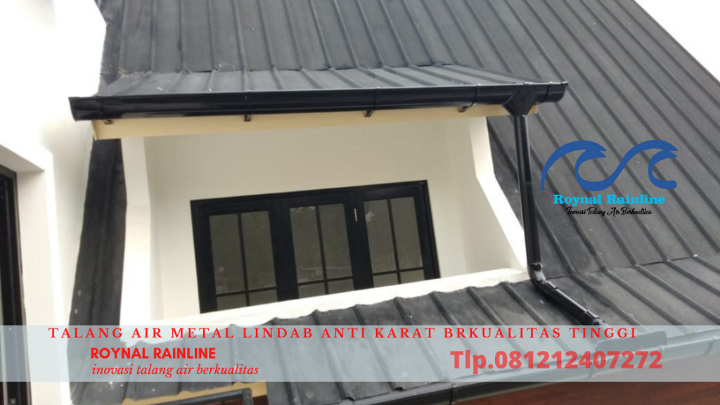 Jual Talang Air Metal Lindab