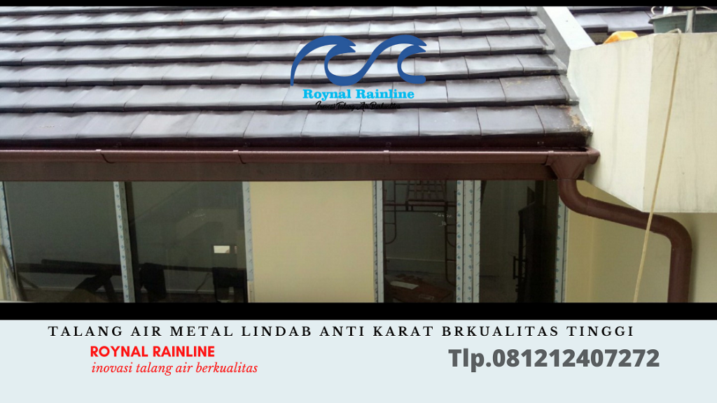 Jual Talang Air Rumah Metal Galvanis Selong
