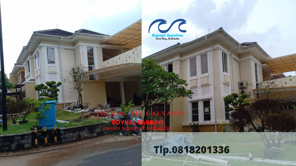 Jual Talang Air Metal Galvanis Pamulang