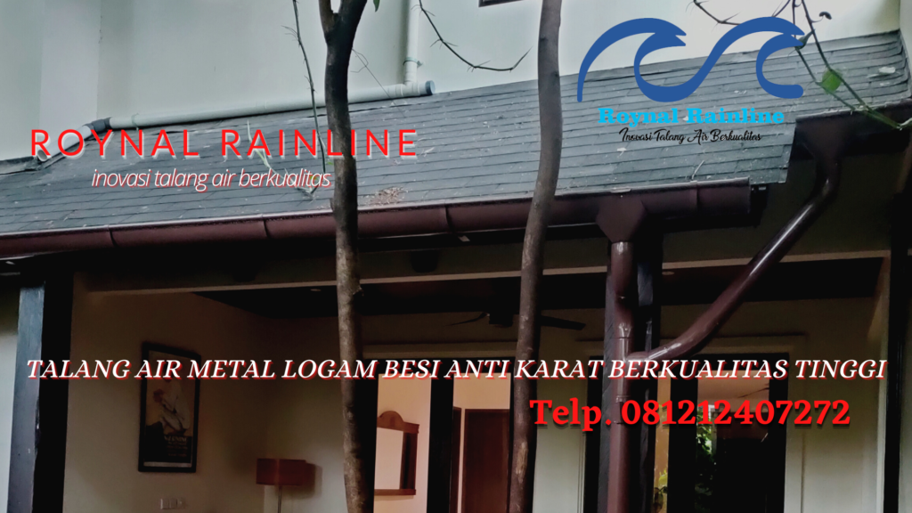 Jual Talang Air Rumah Metal Galvanis Pela Mampang