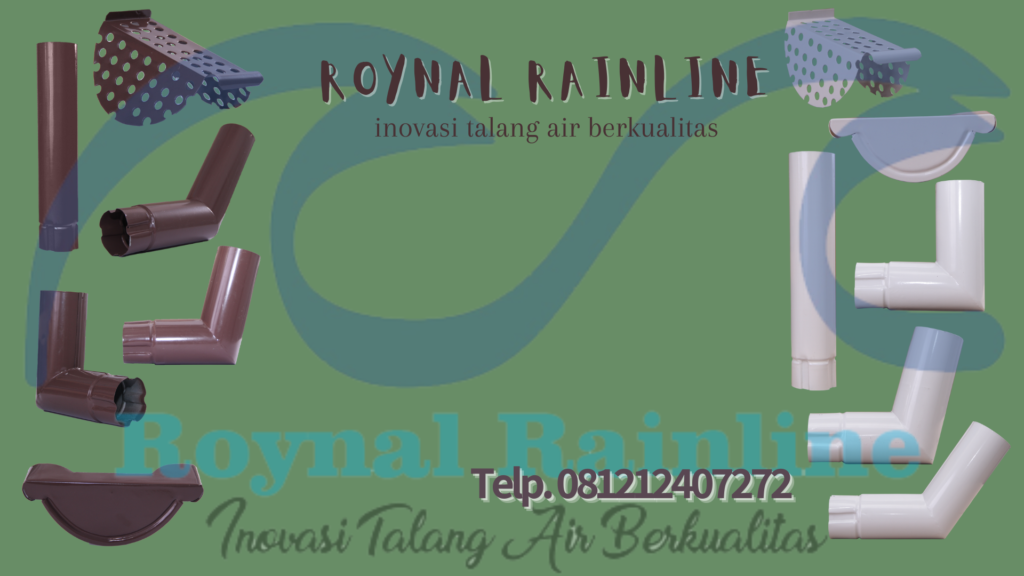 Jual Talang Air Rumah Metal Galvanis Bangka