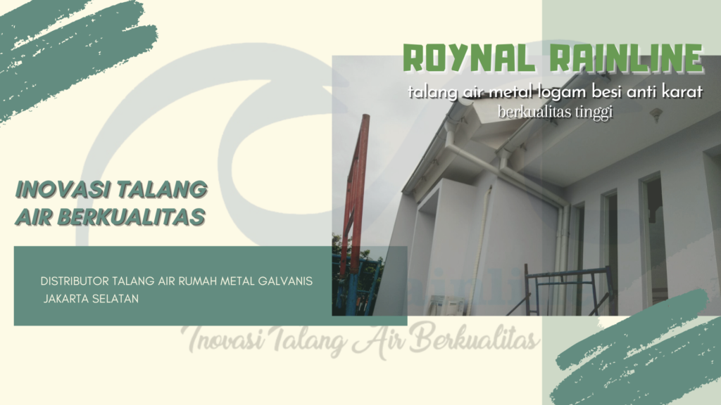 Jual Talang Air Rumah Metal Galvanis Ulujami