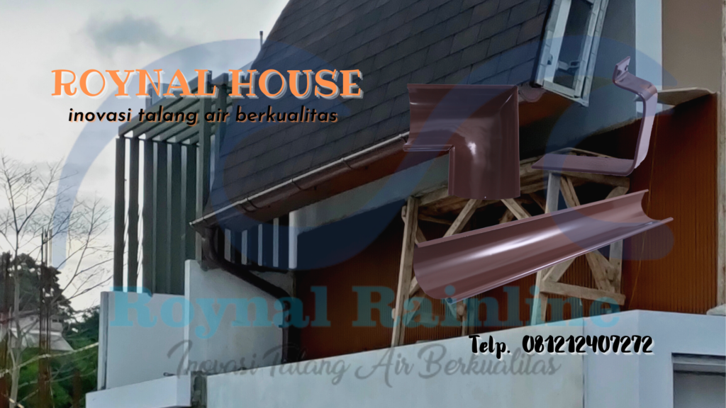 Jual Talang Air Rumah Metal Galvanis Kebon Baru