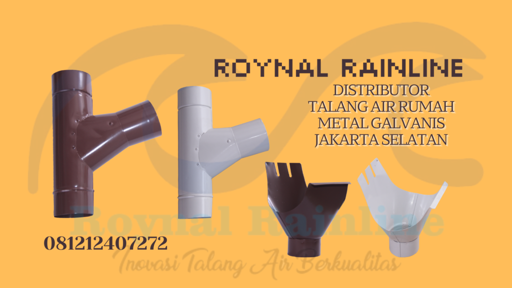 Jual Talang Air Rumah Metal Galvanis Kebagusan