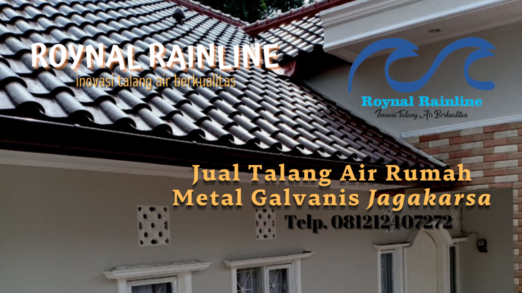 Jual Talang Air Rumah Metal Galvanis Jagakarsa