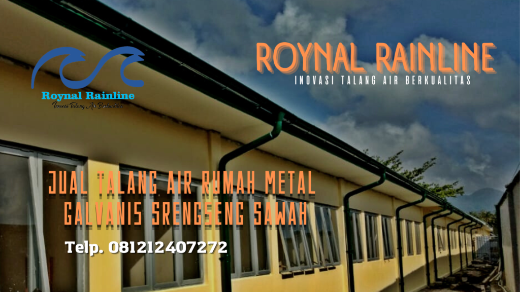 Jual Talang Air Rumah Metal Galvanis Srengseng Sawah