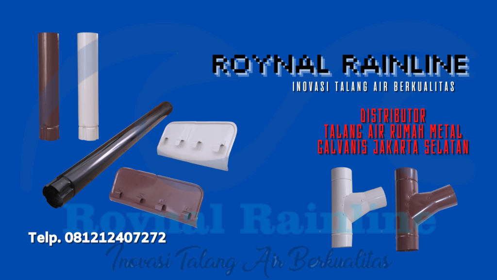 Jual Talang Air Rumah Metal Galvanis Cipedak