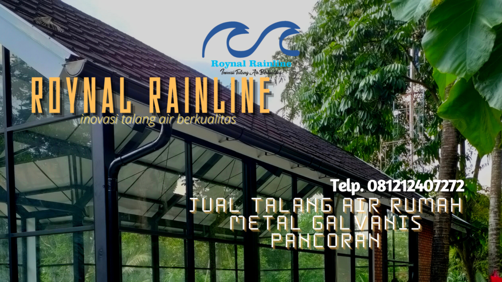 Jual Talang Air Metal Galvanis Pancoran