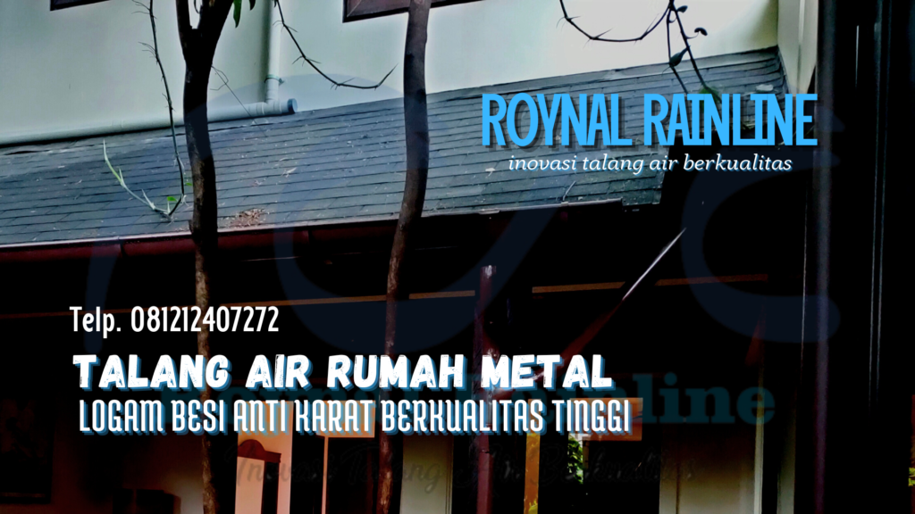 Jual Talang Air Rumah Metal Galvanis Rawa Jati