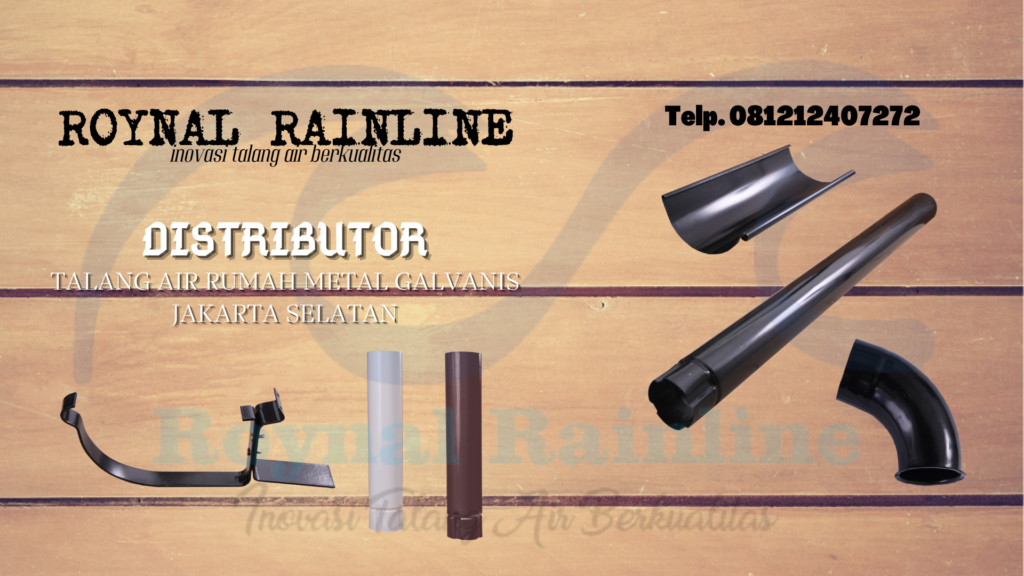 Jual Talang Air Rumah Metal Galvanis Rawa Jati