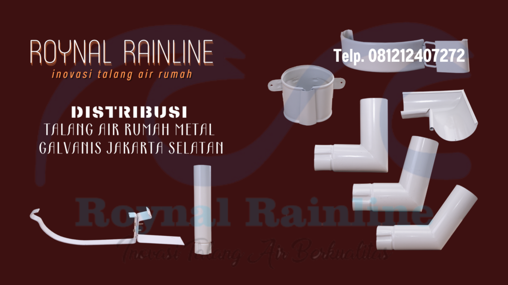 Jual Talang Air Rumah Metal Galvanis Pengadegan