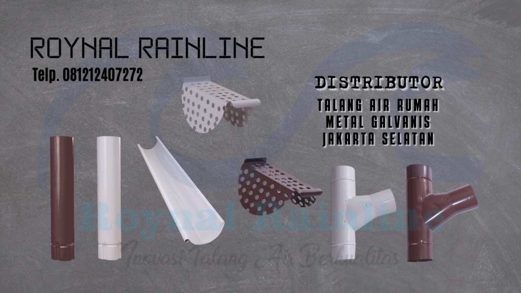 Jual Talang Air Rumah Metal Galvanis Setiabudi
