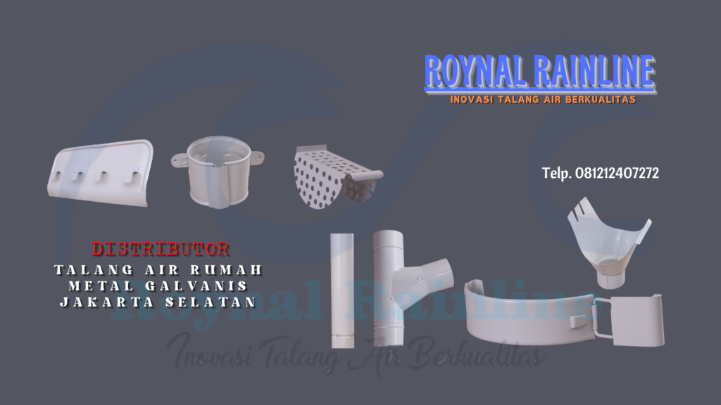 Jual Talang Air Rumah Metal Galvanis Pasar Manggis