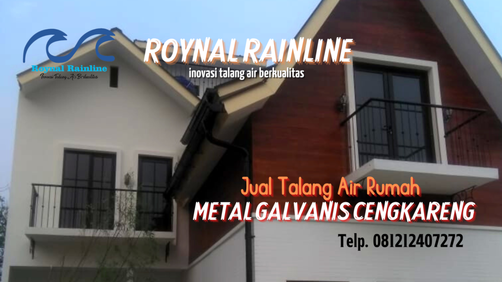 Jual Talang Air Rumah Metal Galvanis Cengkareng