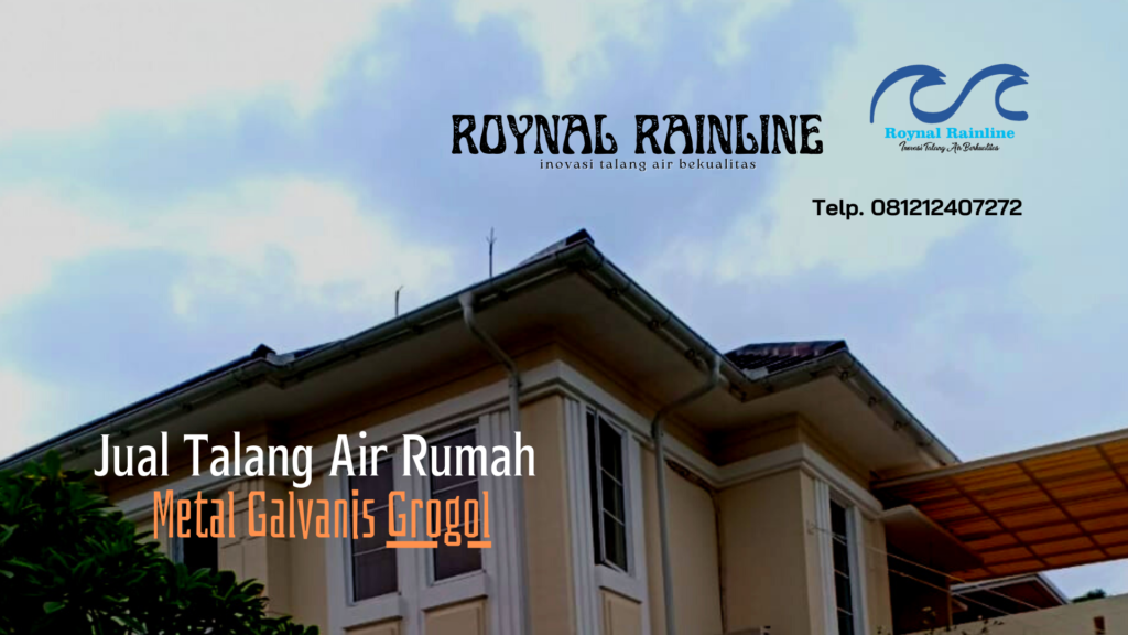 Jual Talang Air Metal Galvanis Grogol