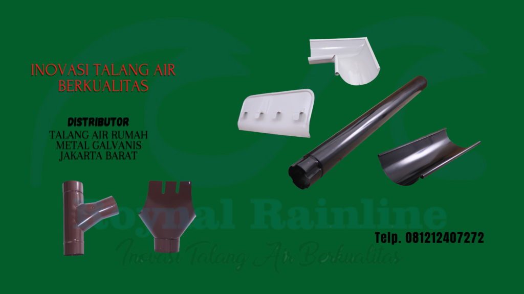 Jual Talang Air Rumah Metal Galvanis Srengseng