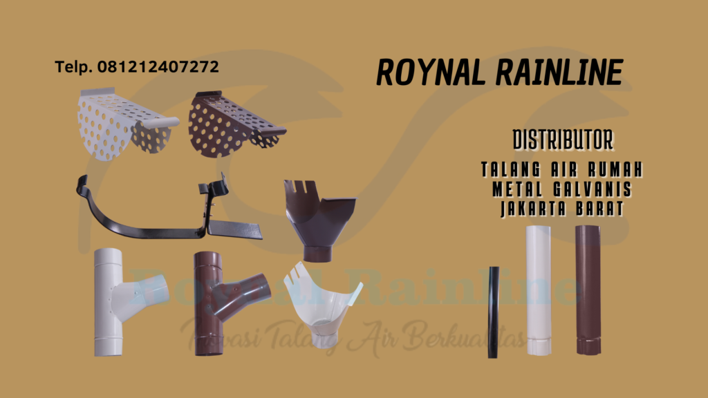 Jual Talang Air Rumah Metal Galvanis Tanjung Duren