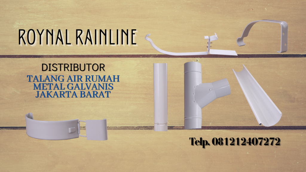 Jual Talang Air Rumah Metal Galvanis Krukut