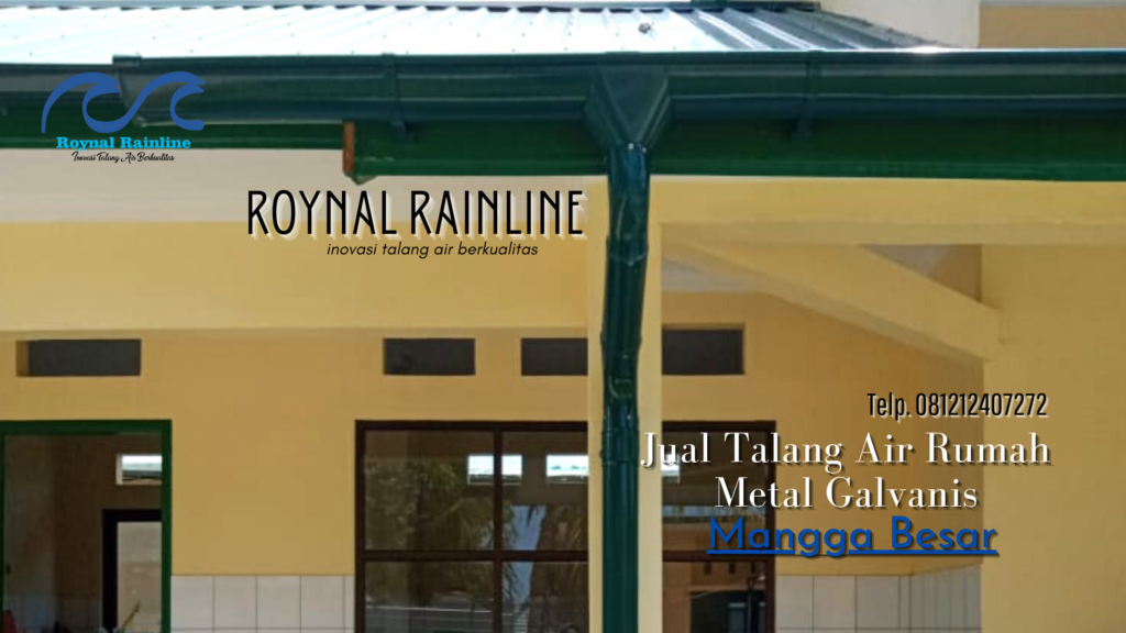 Jual Talang Air Rumah Metal Galvanis Mangga Besar
