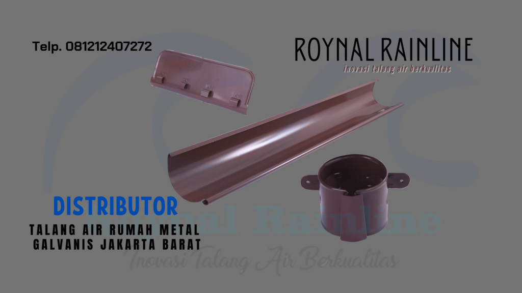 Jual Talang Air Rumah Metal Galvanis Mangga Besar