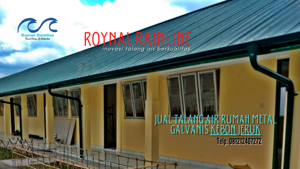 Jual Talang Air Rumah Metal Galvanis Kebon Jeruk 