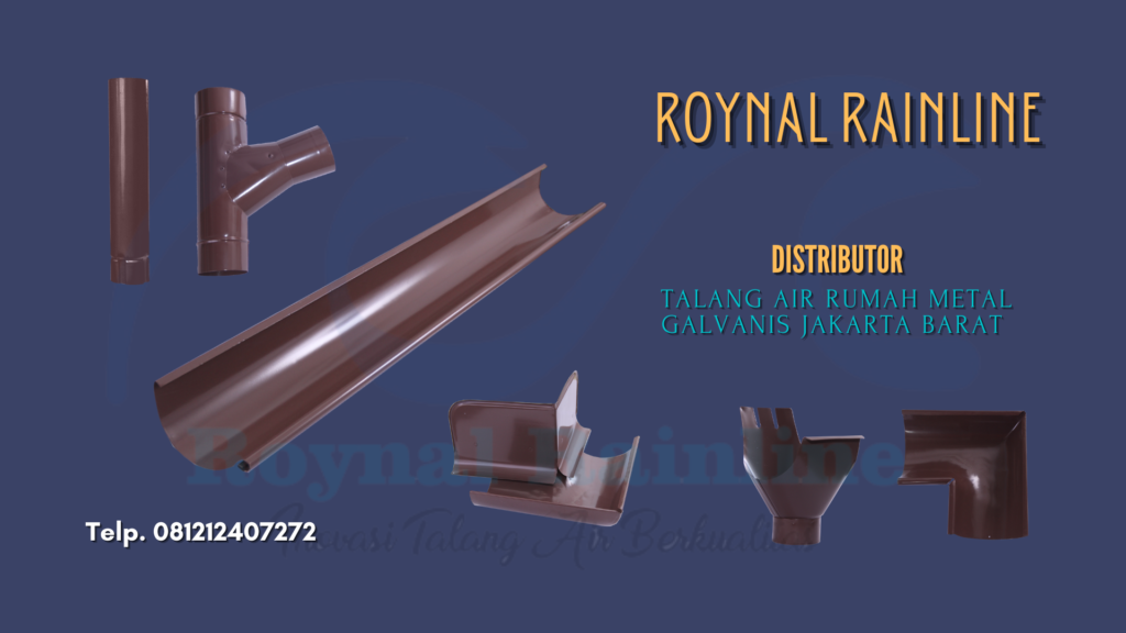 Jual Talang Air Rumah Metal Galvanis Kebon Jeruk
