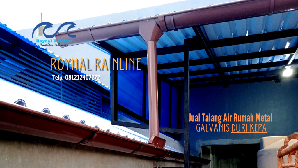 Jual Talang Air Rumah Metal Galvanis Duri Kepa 