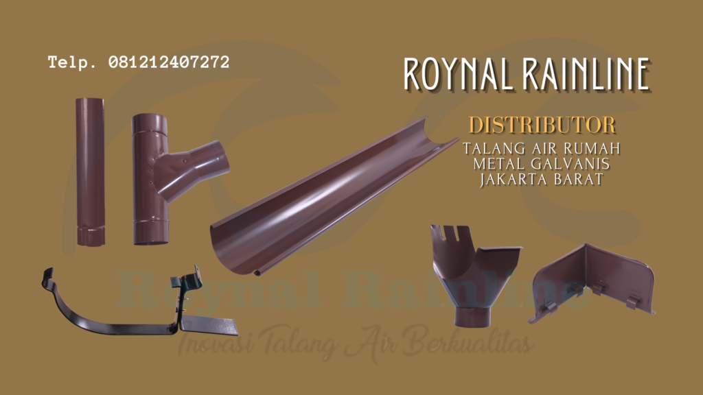 Jual Talang Air Rumah Metal Galvanis Duri Kepa 