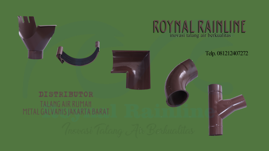 Jual Talang Air Rumah Metal Galvanis Pekojan