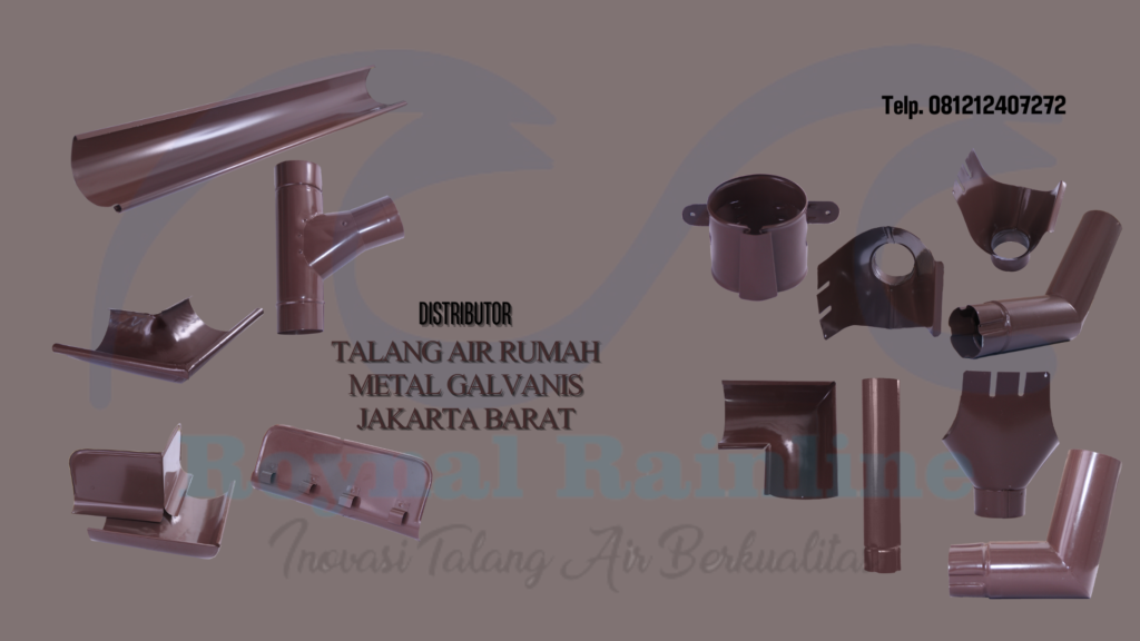 Jual Talang Air Rumah Metal Galvanis Kalideres