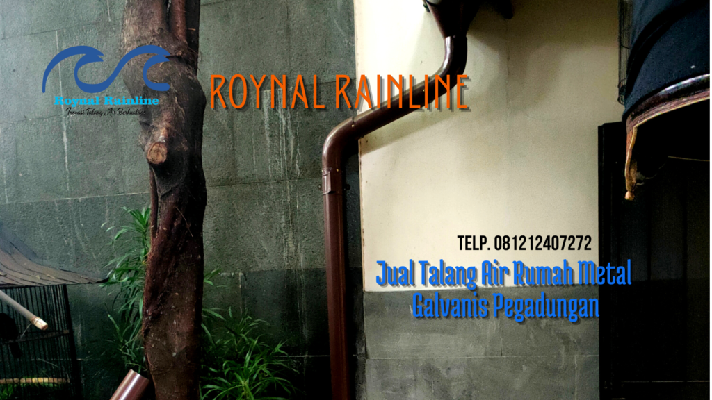 Jual Talang Air Rumah Metal Galvanis Pegadungan