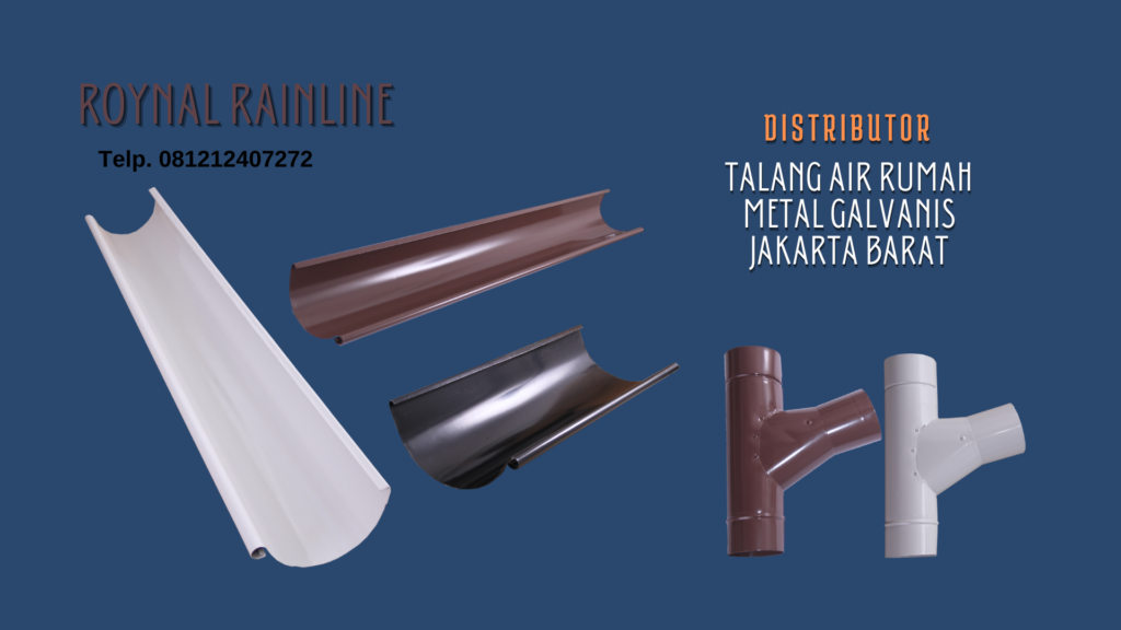 Jual Talang Air Rumah Metal Galvanis Pegadungan