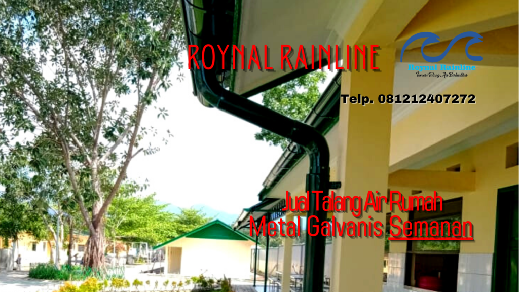 Jual Talang Air Rumah Metal Galvanis Semanan