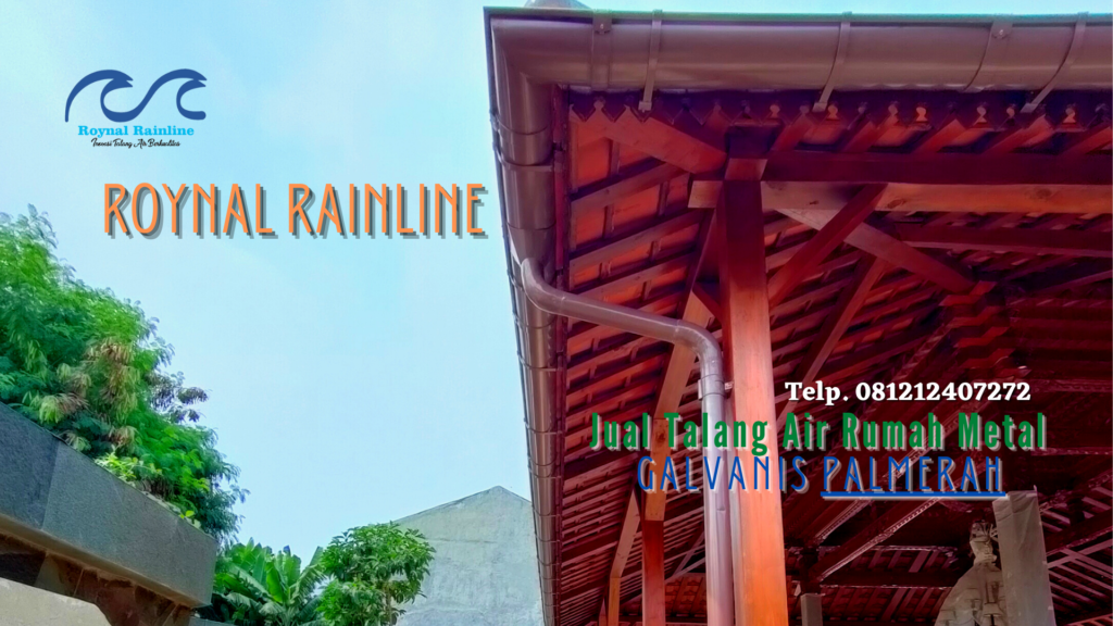 Jual Talang Air Rumah Metal Galvanis Palmerah