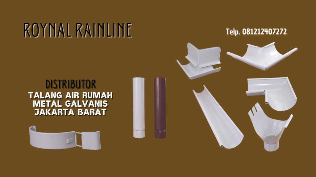 Jual Talang Air Rumah Metal Galvanis Palmerah